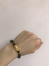蒂蔻（Tico）足金招财貔貅黄金转运珠手链女士款3D硬金石榴石手串生日礼物 实拍图