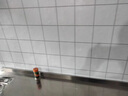菲翔浴室卫生间贴纸厕所墙纸自粘防水墙面翻新遮丑洗手间仿大理石墙贴 白色（墙面翻新专用） 60cm宽X3米长 实拍图