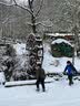 德国进口儿童雪地靴冬季加绒零下40度皮毛一体防滑棉鞋保暖童鞋男 迷彩绿 32 内长20.7CM 实拍图
