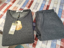 七匹狼【羊毛保暖】保暖内衣男加绒加厚秋冬防寒内衣套装（V领） 实拍图