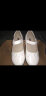 斯纳菲童鞋 春季女童皮鞋学生表演鞋宝宝公主演出鞋儿童单鞋18623白色35 实拍图