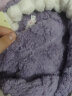 草景家珊瑚绒月子服秋冬季孕妇睡衣加绒加厚保暖哺乳睡衣产后家居服套装 QMXR2482#紫色 2XL码 (适合130-150斤左右) 晒单实拍图