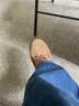 代尔塔 轻便电工劳保鞋男 透气牛皮防砸 安全工作鞋 男女 301210 红色-12KV绝缘+防砸(301211) 37 实拍图