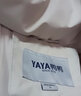 鸭鸭（YAYA）羽绒服女中长款连帽大口袋宽松时尚秋冬加厚外套女潮 米色 L  实拍图