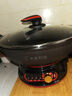 多星锅淄博电热锅山东多星电火锅多功能电炒锅定时不沾铸铁电热锅 多星铸铁锅·36cm单笼 实拍图