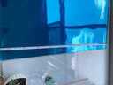浪漫满屋玻璃贴纸隔热膜窗户阳台遮光防晒玻璃防窥贴膜单向透视窗户贴膜 背胶款-高清蓝银-单向透视防窥 【定制尺寸】需联系客服提供尺寸 实拍图