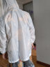 啄木鸟夹克外套衣服男夏季薄款透气男士外套防晒衣户外钓鱼外卖骑手外衫 白色 2XL 实拍图