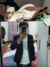 【138两件】【品质好货】帝创者男装衬衫男2022春季新款男士职业商务休闲正装纯色抗皱衬衣长袖衬衫男 CX606白色 L 实拍图