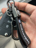 酷斯特大众钥匙扣速腾朗逸帕萨特汽车锁匙链男遥控器库腰匙扣挂件绳男女 大众LOGO皮带扣套装【黑色】 实拍图
