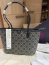 Tory Burch 汤丽柏琦  T MONOGRAM托特包TB 152299 海军蓝 405 OS 实拍图