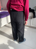浪莎灯芯绒窄版阔腿裤女休闲裤秋冬2023款百搭时尚小个子加绒直筒裤子 实拍图