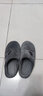 惠夫人棉拖鞋冬季半包跟室内居家居情侣防滑毛毛冬天拖鞋男士 秋风拖 灰色 44-45码(适合43-44码穿) 实拍图