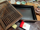 简絮 实木小茶盘套装黑檀储水式家用茶海日式茶台托盘旅行功夫茶具办公会客 7.黑檀木中号盛水茶盘【35*22*5.5cm】 实拍图