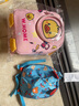 卡拉羊儿童书包防走失背包宝宝小书包1-2-3岁可爱双肩包牵引绳亲子包轻 粉蓝熊大号 实拍图