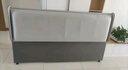 床头软包靠背实木床头板2023新款落地网红简约现代科技布床靠单买 B12浅灰色超纤皮 1.8米长床头 实拍图