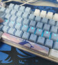 达尔优（dareu）EK815《海蓝见鲸》主题机械键盘 有线游戏键盘 笔记本电脑键盘 108键全尺寸  茶轴 实拍图