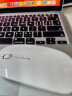 适用苹果macbook笔记本蓝牙鼠标无线双模可充电静音平板电脑游戏 银色可充电双模款 (蓝牙+接收器) 默认1 晒单实拍图