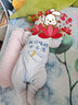 优奇婴儿衣服新生儿纯棉连体衣春秋初生儿0-3个月宝宝内衣刚出生睡衣 【薄款】我只喝奶不干活 52cm 实拍图