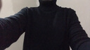 皮皮狗 两翻领套头 打底羊绒衫基础新款打底羊绒针织衫女士内搭毛衣 701黑色 L /105 实拍图