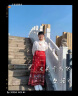 奥蒙威儿童马面裙女童春夏汉服古装学生中国风小女孩套装表演服YR-MHM02 红色（上衣+裙子） 130cm 晒单实拍图