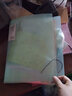 慢作 a4大容量文件试卷收纳袋夹搭扣资料册60页100文件袋透明科目袋档案合同收纳分类文件收纳夹 【2本】橙+绿/搭扣款/30张 实拍图