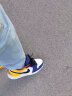 【潮】Nike Air Jordan aj1耐克板鞋男女春季情侣款低帮透气休闲轻便运动耐磨篮球鞋 553560/553558-123 湖人蓝黄 42.5 晒单实拍图