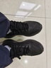 安踏男鞋运动鞋男夏季男士软底网面透气跑步鞋休闲鞋男皮面防水鞋子男 (夏季网面透气款)黑色 42 （8.5码） 实拍图