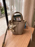 viney斜挎包包女包牛皮水桶包菜篮子手提生日礼物送女友老婆 【大象灰】实用高级感洋气小包 百搭品牌小众轻奢单肩包 实拍图