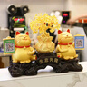 森木桐（SENMUTONG）招财猫摆件创意工艺品装饰收款播报新店铺开业礼物送礼品发财猫 棕色底座+蓝牙音响+礼盒包装 实拍图