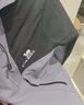 骆驼（CAMEL）三防冲锋衣户外登山服防风防水防污三合一运动外套 A9W114120-1X，黑色，女 L 实拍图