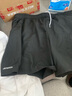 迪卡侬（DECATHLON）运动短裤男运动训练夏季薄款冰丝凉感速干休闲健身跑步宽松运动裤 基础款-黑色 2XL 实拍图
