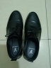 意尔康官方男鞋商务正装系带皮鞋英伦时尚真皮婚鞋舒适办公通勤加绒棉鞋 黑色 42 实拍图