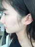 FR钻石耳钉pt950铂金钻石耳环经典六爪耳钉耳饰男女同款520礼物 【甜蜜示爱】共10分一对 IJ色 实拍图