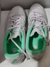 KELME/卡尔美成人足球鞋男比赛TF碎钉球鞋学生透气防滑球鞋873701 白清新绿 40 实拍图