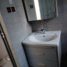 法恩莎卫浴一体陶瓷盆浴室柜组合高清银镜墨蓝色简约浴室柜 3616D-D【60】 晒单实拍图