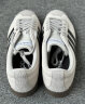 adidas「T头鞋」VL COURT休闲板鞋德训鞋男女阿迪达斯官方轻运动 灰色/黑色/银色 37 晒单实拍图