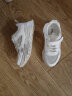 哈比熊童鞋夏季单网小白鞋儿童运动鞋透气男童鞋GU7577 白色30码 实拍图
