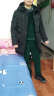 丹珠娜棉服女冬装2024新款女装衣服韩版加厚面包服学生冬季棉袄外套连帽 黑色 2XL 晒单实拍图