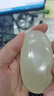 春龙手把件玉石原石手把件手玩件男士随型把玩裸石文玩新品  长70宽40MM左右把件 实拍图