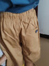 花花公子【2条装】短裤男夏季纯棉5五分裤韩版潮流中裤沙滩裤宽松休闲裤子 05黑色+05卡其 M 【建议穿100斤以下】 实拍图