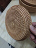 艺斑斓 越南手工编织篮藤编收纳筐家用水果篮竹篮筐针线馒头筐野餐篮 浅口水果盘小号19*3 实拍图