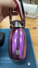 厚岸（HOUAN） 纯钛保温杯 男女手提时尚迷你水杯便携户外车载办公礼品 HA-19 紫色 230ml 实拍图
