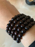山中玉印度小叶紫檀108颗手串爆满金星紫檀木文玩佛珠黑红手链男女礼物 金星紫檀8mm 实拍图