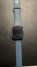 Apple/苹果 Watch SE 2023款智能手表GPS+蜂窝款40毫米银色铝金属表壳风暴蓝色运动型表带S/M MRGK3CH/A 实拍图