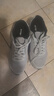 特步男鞋运动鞋男夏季跑步鞋体考透气网鞋秋防滑耐磨休闲旅游训练鞋 066-冰冷灰/黑 40 实拍图