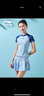 李宁（LI-NING）泳衣女士时尚分体保守遮肚显瘦性感小胸聚拢温泉泳衣507治愈蓝2XL 实拍图