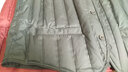 雅鹿中老年男士羽绒马甲短款马夹鸭绒背心 藏青7093 2XL (180) 实拍图