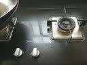 美的（Midea）燃气灶天然气 双灶具 4.8kW家用猛火灶台嵌两用 钢玻面板 可调底盘 二级能效 Q217B-M 实拍图