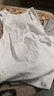 浪莎男士背心纯棉紧身工字型男修身运动打底衫 白色 XL(175/100) 实拍图