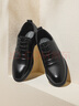 热风（Hotwind）秋季新款男士经典百搭正装商务皮鞋通勤系带男鞋婚鞋男 01黑色H43M4705 43 (265mm) (偏大半码) 实拍图